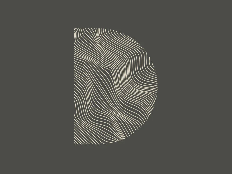 Dd (#4C4C47 Ink &amp; #E5DCC5 Parchment)