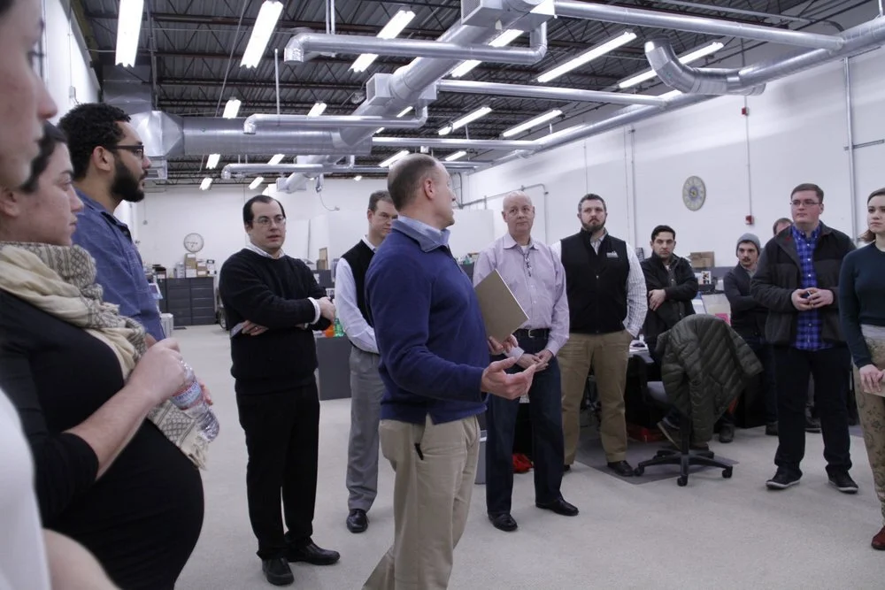 Meeting the Ambit Team. Photo: Carly Hagins