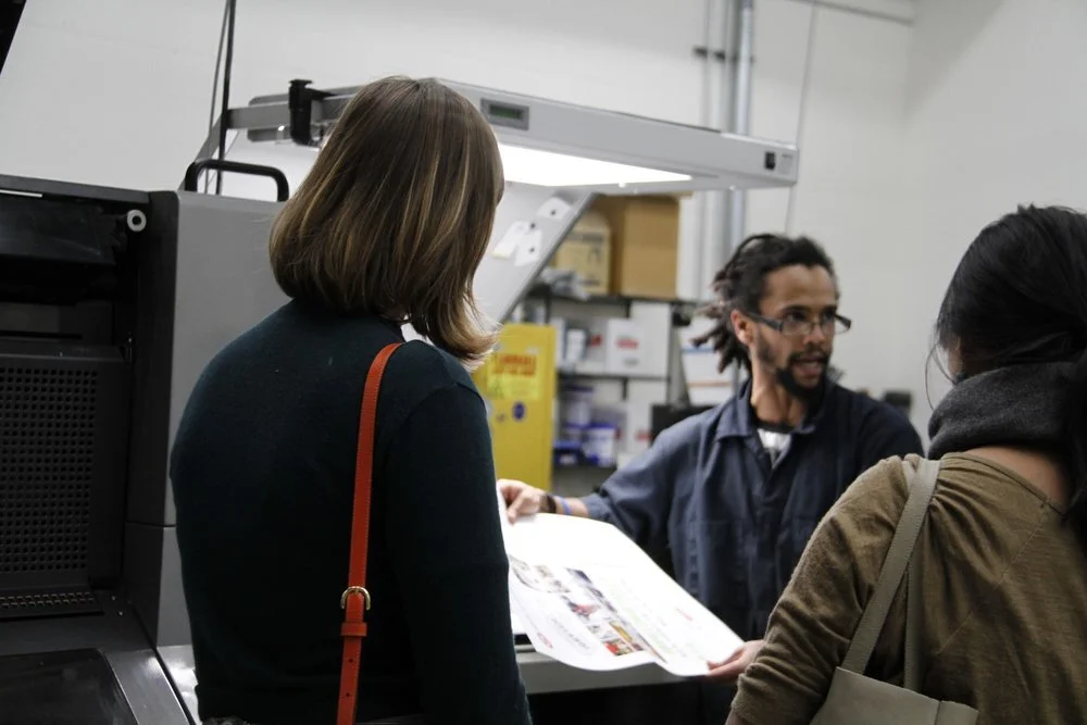 Press Demonstrations. Photo: Carly Hagins